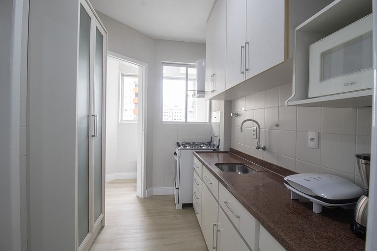 LAS72 - Av. Central, 2 Dorm, Tv Smart, Wi-Fi