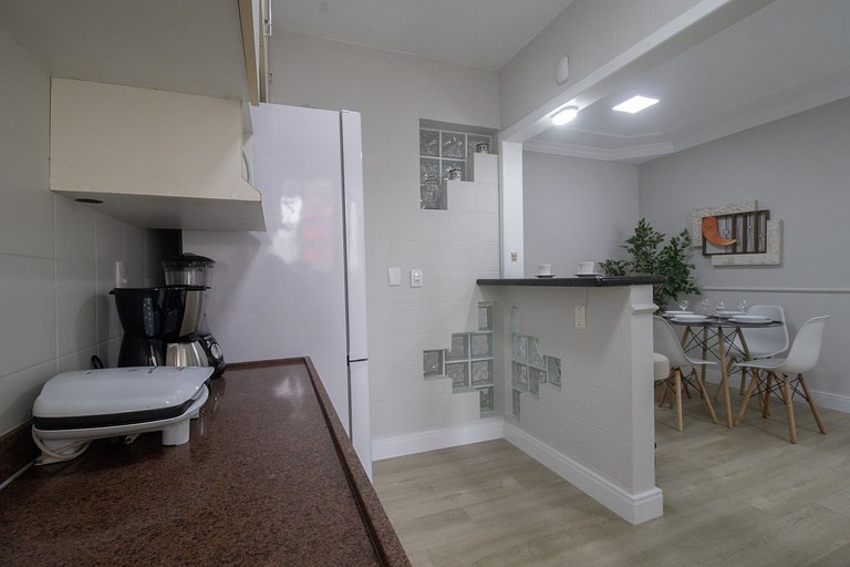 LAS72 - Av. Central, 2 Dorm, Tv Smart, Wi-Fi