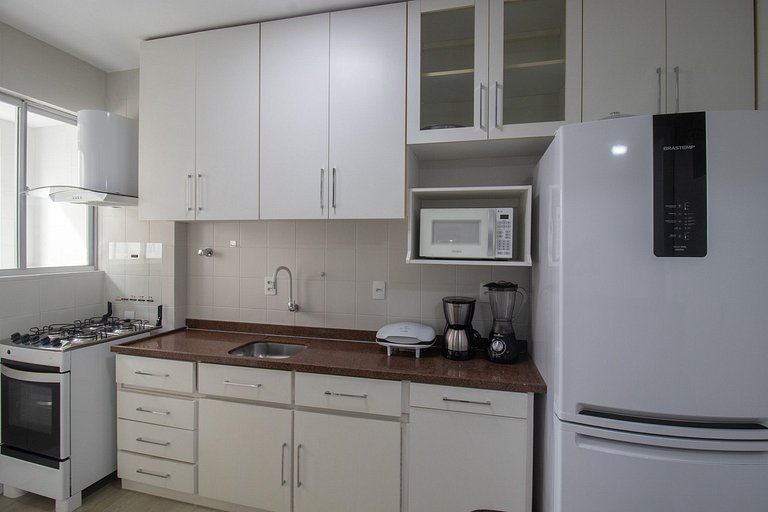 LAS72 - Av. Central, 2 Dorm, Tv Smart, Wi-Fi