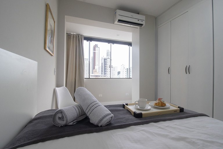 LAS72 - Av. Central, 2 Dorm, Tv Smart, Wi-Fi