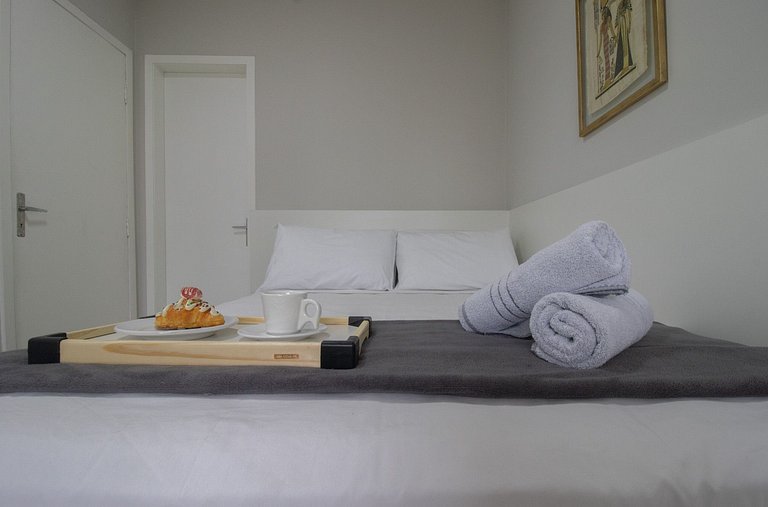 LAS72 - Av. Central, 2 Dorm, Tv Smart, Wi-Fi