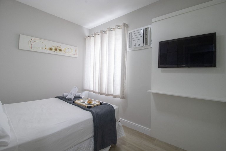 LAS72 - Av. Central, 2 Dorm, Tv Smart, Wi-Fi