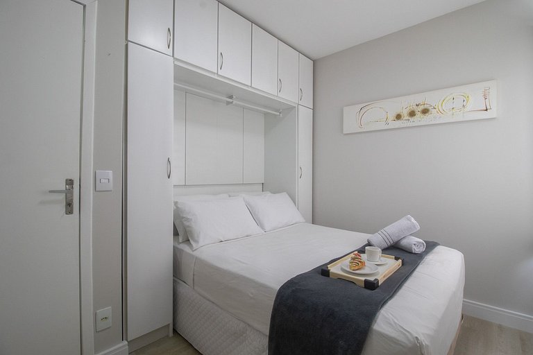 LAS72 - Av. Central, 2 Dorm, Tv Smart, Wi-Fi