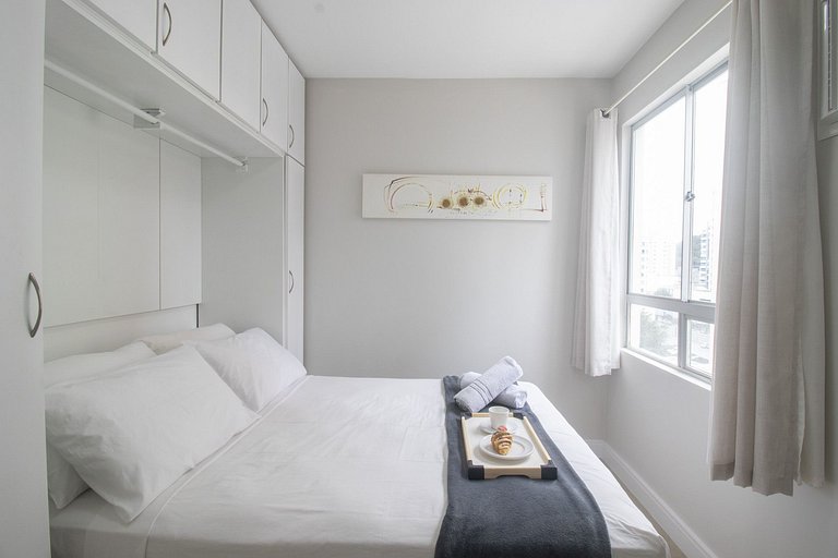 LAS72 - Av. Central, 2 Dorm, Tv Smart, Wi-Fi