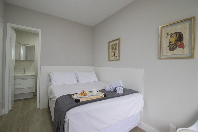 LAS72 - Av. Central, 2 Dorm, Tv Smart, Wi-Fi