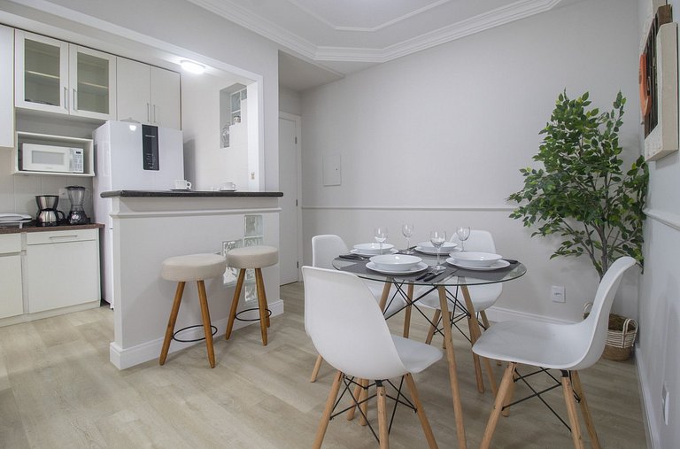 LAS72 - Av. Central, 2 Dorm, Tv Smart, Wi-Fi