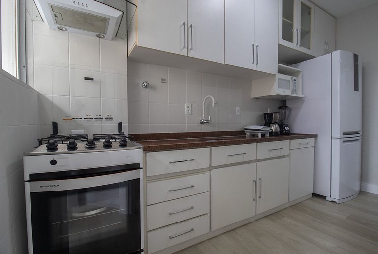 LAS72 - Av. Central, 2 Dorm, Tv Smart, Wi-Fi