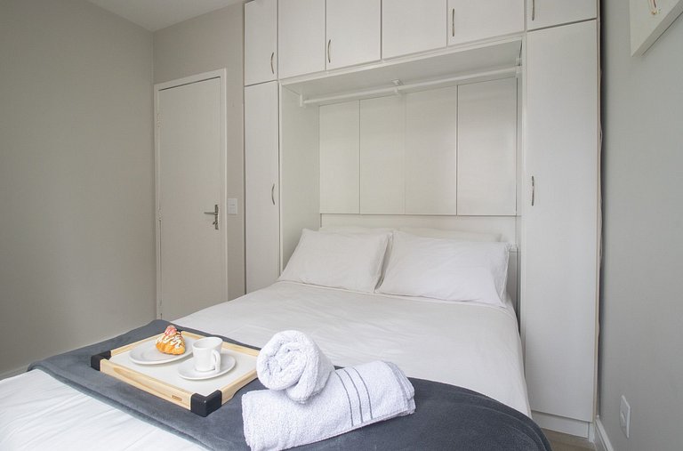 LAS72 - Av. Central, 2 Dorm, Tv Smart, Wi-Fi