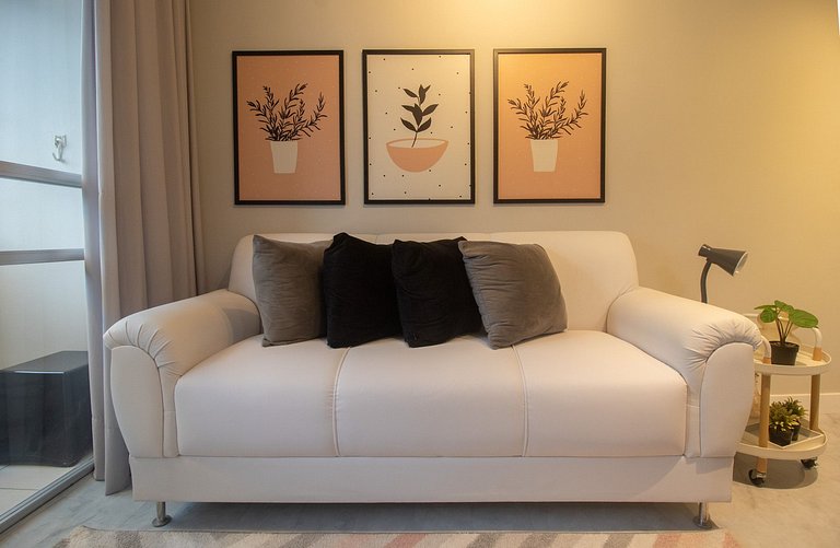 PQT75 - Aconchegante, Próx ao Passeio San Miguel