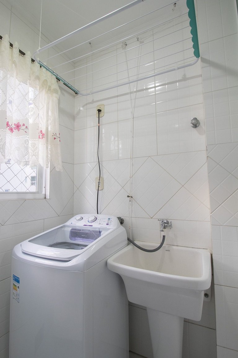 MRF74 - Churrasqueira, Quadra Mar, Garagem, 2 Dorm