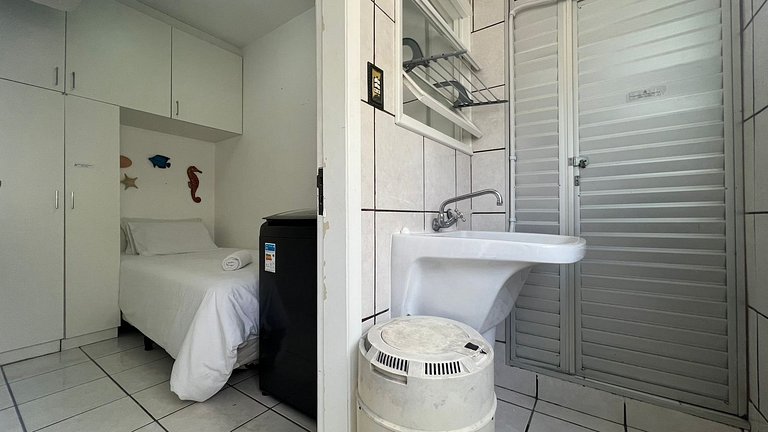 AQR63 - Quadra Mar, Climatizado, 4 Dorm