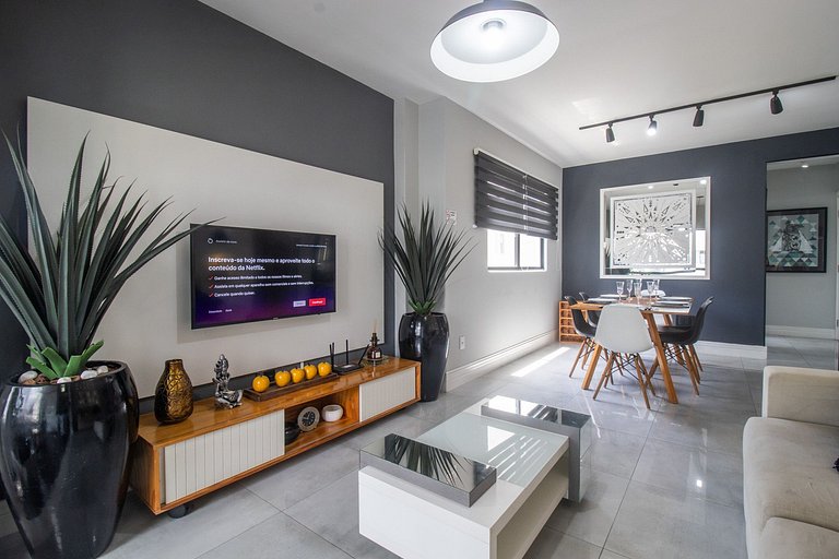 DGE92 - Elegante, 2 Dorm, Churrasqueira na Sacada