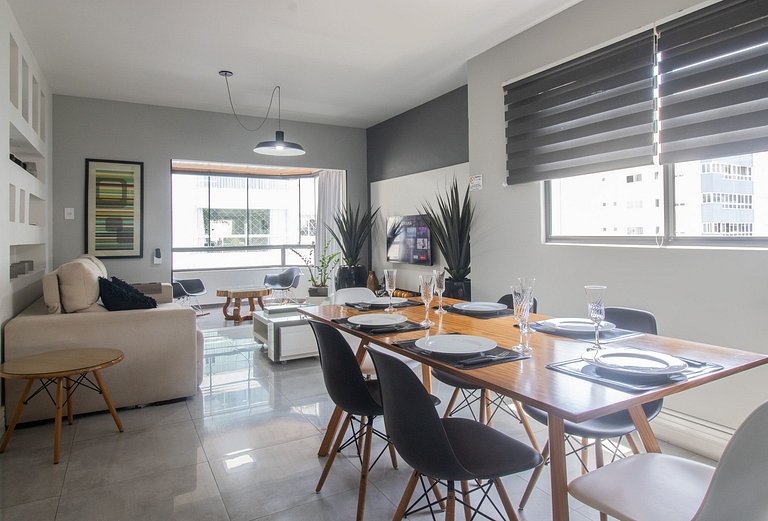 DGE92 - Elegante, 2 Dorm, Churrasqueira na Sacada