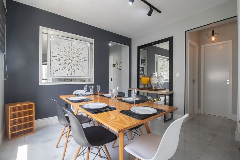 DGE92 - Elegante, 2 Dorm, Churrasqueira na Sacada