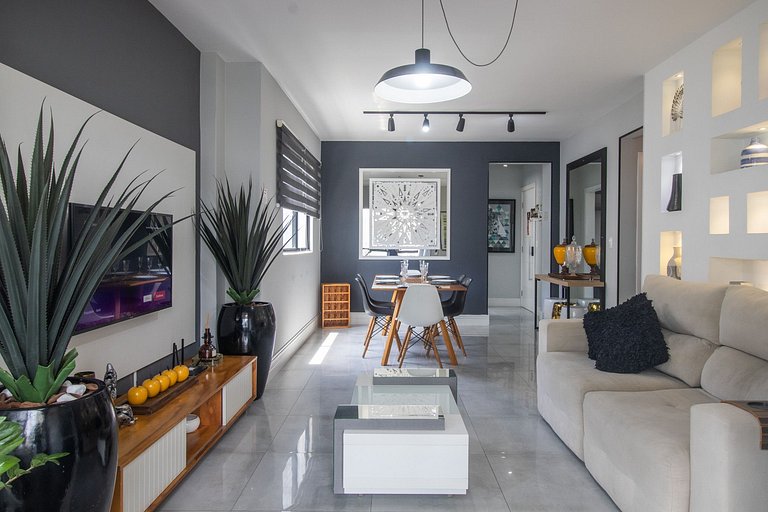 DGE92 - Elegante, 2 Dorm, Churrasqueira na Sacada