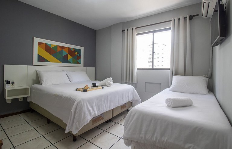 DGE92 - Elegante, 2 Dorm, Churrasqueira na Sacada