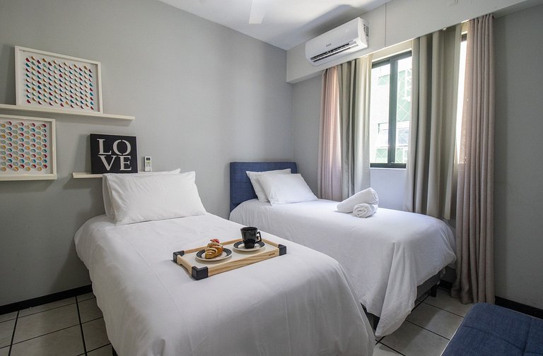 DGE92 - Elegante, 2 Dorm, Churrasqueira na Sacada