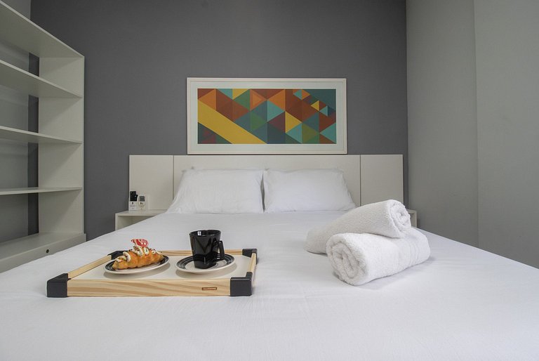 DGE92 - Elegante, 2 Dorm, Churrasqueira na Sacada