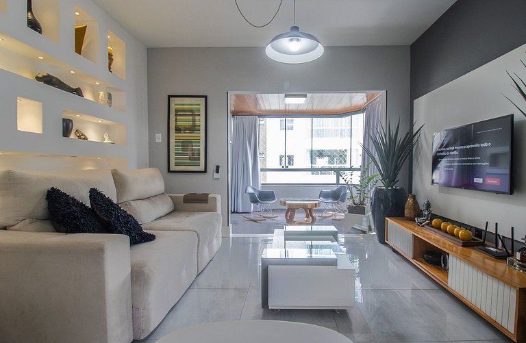 DGE92 - Elegante, 2 Dorm, Churrasqueira na Sacada