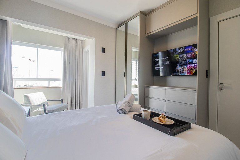 ACG193 - Quadra Mar, 2 Dorm, Climatizado, Charmoso