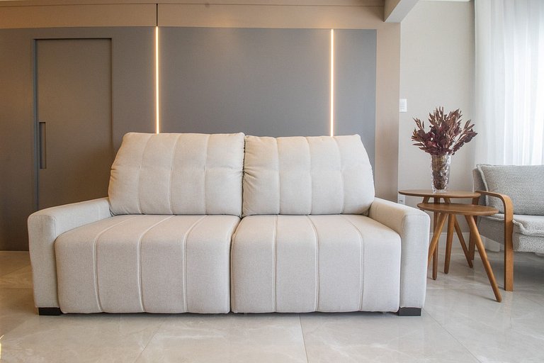 ACG193 - Quadra Mar, 2 Dorm, Climatizado, Charmoso