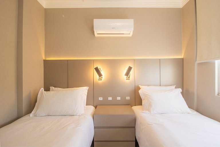 ACG193 - Quadra Mar, 2 Dorm, Climatizado, Charmoso