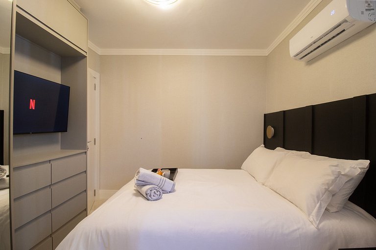 ACG193 - Quadra Mar, 2 Dorm, Climatizado, Charmoso