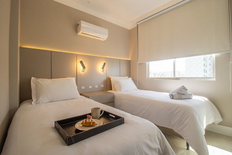 ACG193 - Quadra Mar, 2 Dorm, Climatizado, Charmoso