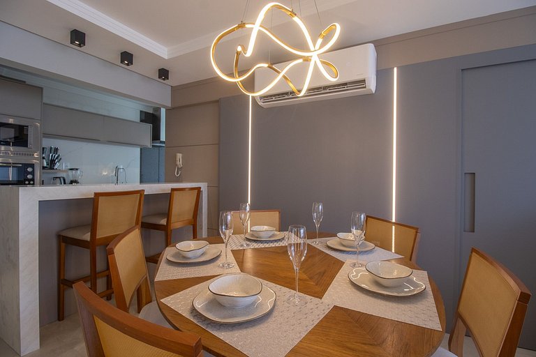 ACG193 - Quadra Mar, 2 Dorm, Climatizado, Charmoso