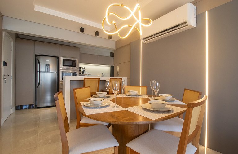 ACG193 - Quadra Mar, 2 Dorm, Climatizado, Charmoso