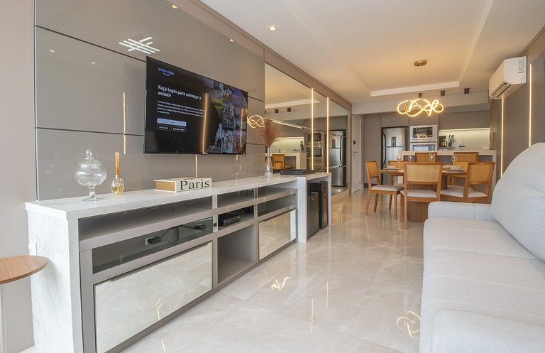 ACG193 - Quadra Mar, 2 Dorm, Climatizado, Charmoso