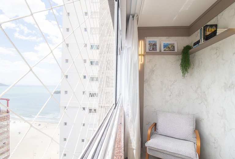 ACG193 - Quadra Mar, 2 Dorm, Climatizado, Charmoso