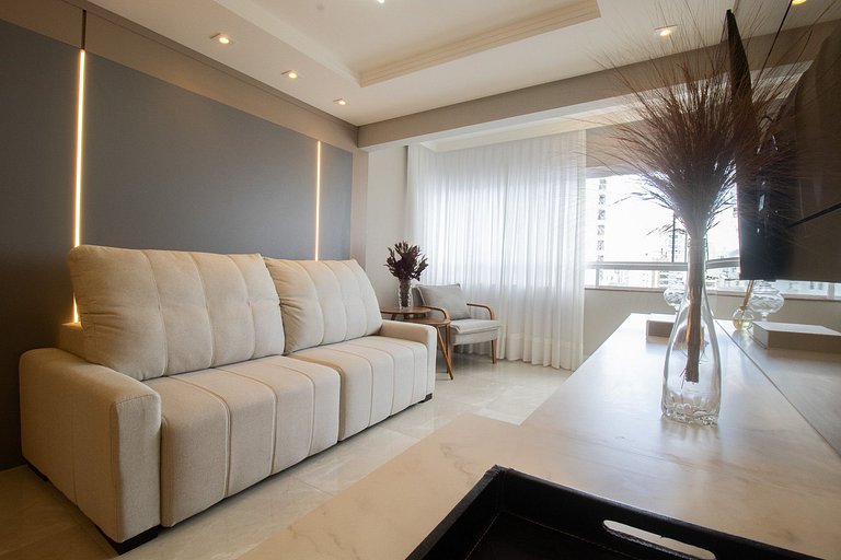 ACG193 - Quadra Mar, 2 Dorm, Climatizado, Charmoso