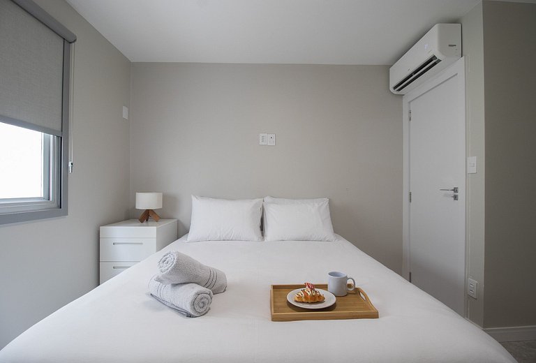 ACC12C - 2 Dorm, Quadra Mar, Climatizado, TV Smart