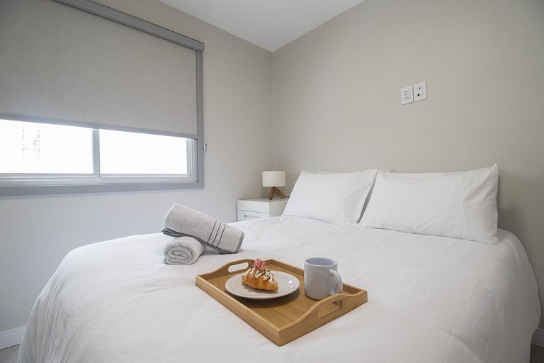 ACC12C - 2 Dorm, Quadra Mar, Climatizado, TV Smart