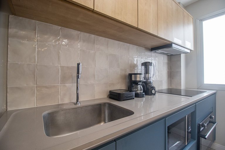 ACC12C - 2 Dorm, Quadra Mar, Climatizado, TV Smart