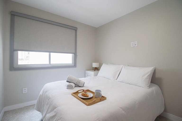 ACC12C - 2 Dorm, Quadra Mar, Climatizado, TV Smart