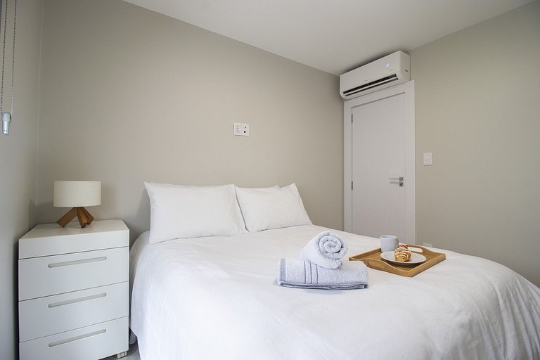 ACC12C - 2 Dorm, Quadra Mar, Climatizado, TV Smart