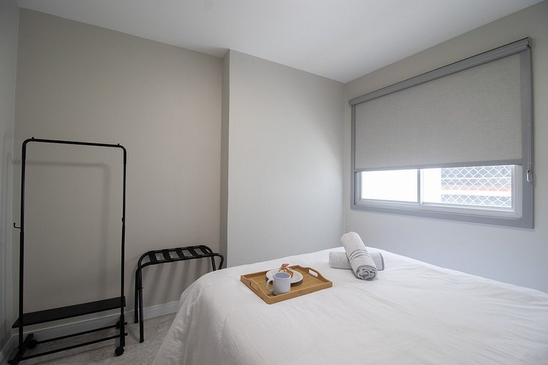 ACC12C - 2 Dorm, Quadra Mar, Climatizado, TV Smart