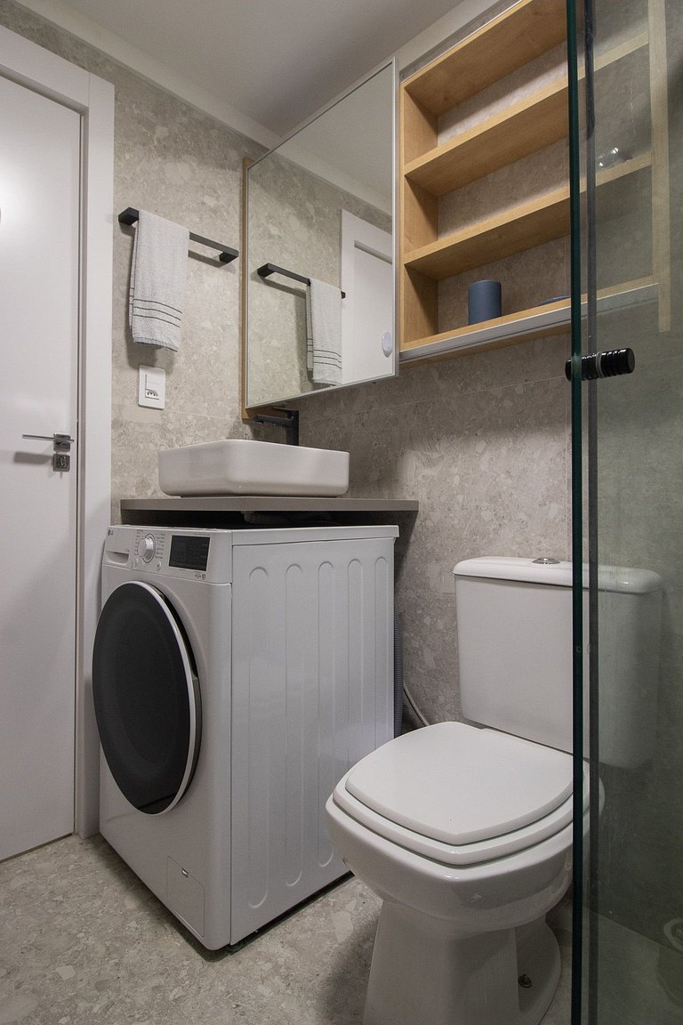 ACC12C - 2 Dorm, Quadra Mar, Climatizado, TV Smart