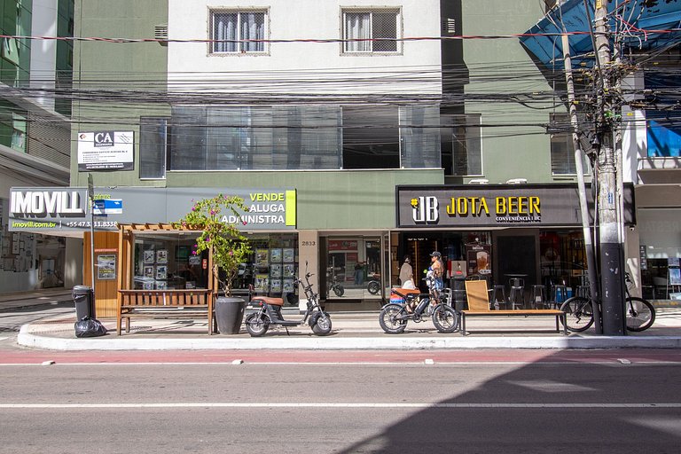 ACC12C - 2 Dorm, Quadra Mar, Climatizado, TV Smart