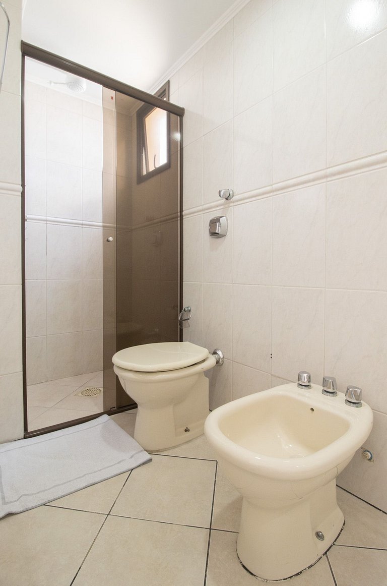 MOL14 - Vista para ilha, 3 Dorm, Climatizado