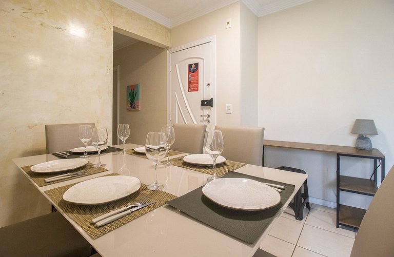 QUA21 - 3Dorm, Churrasqueira na sacada, Garagem