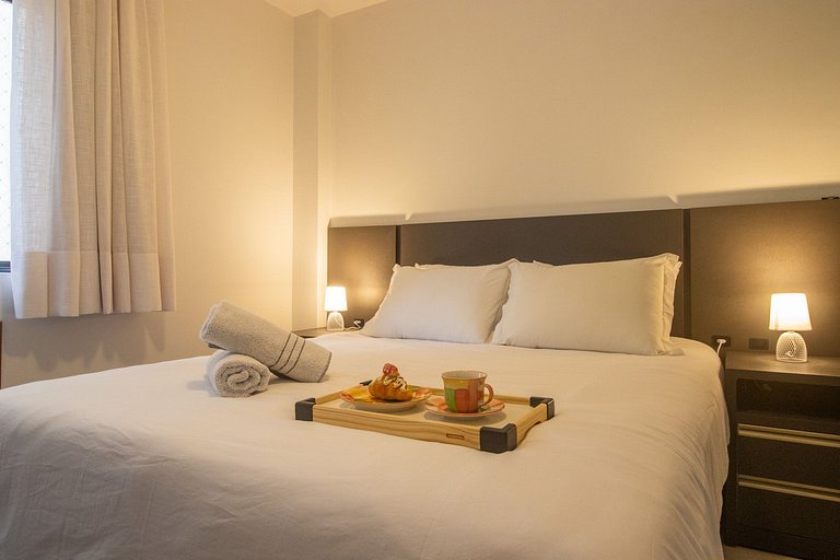 BK93 - 2 Dorm, TV Smart, Garagem, Próx. Calçadão