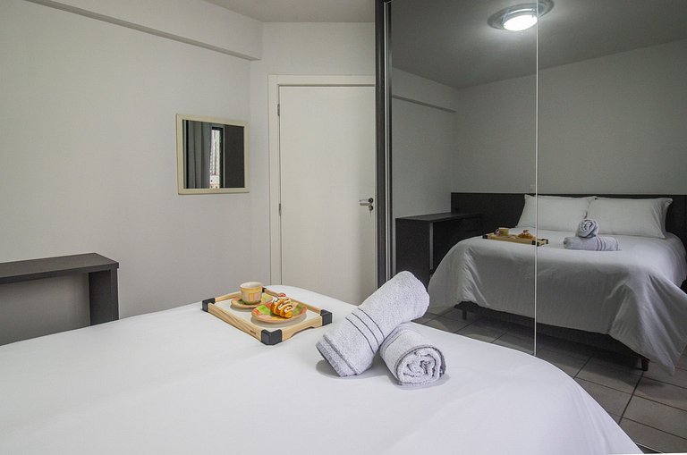 BK93 - 2 Dorm, TV Smart, Garagem, Próx. Calçadão