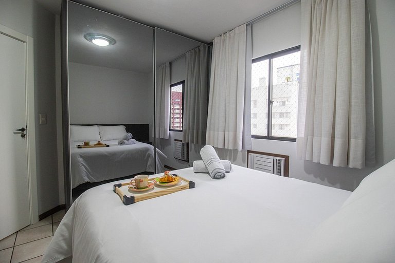 BK93 - 2 Dorm, TV Smart, Garagem, Próx. Calçadão