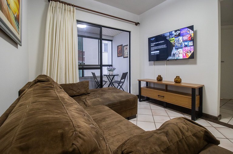 BK93 - 2 Dorm, TV Smart, Garagem, Próx. Calçadão