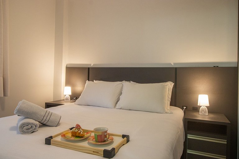 BK93 - 2 Dorm, TV Smart, Garagem, Próx. Calçadão