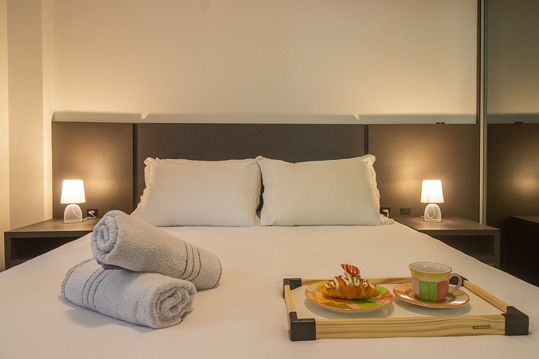 BK93 - 2 Dorm, TV Smart, Garagem, Próx. Calçadão