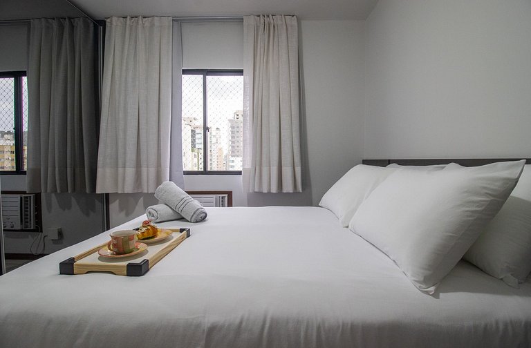 BK93 - 2 Dorm, TV Smart, Garagem, Próx. Calçadão